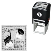 Tampon Auto-encreur La cuisine de la mère (En situation)