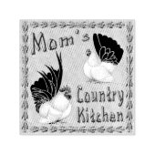 Tampon Auto-encreur La cuisine de la mère (Design)