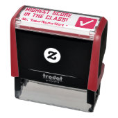 Tampon Auto-encreur "LA NOTE LA PLUS ÉLEVÉE DE LA CLASSE !" Timbre en  (Produit)