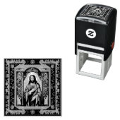 Tampon Auto-encreur L'Agneau de Dieu (En situation)