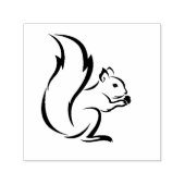 Tampon Auto-encreur Lapin mangeant de la carotte (Design)