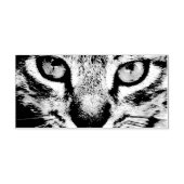 Tampon Auto-encreur L'apparence expressive d'un chat domestique (Design)