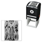 Tampon Auto-encreur Le baptême de Jésus-Christ icône byzantine (En situation)