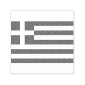 Tampon Auto-encreur Le drapeau de la Grèce (Design)