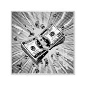 Tampon Auto-encreur Le Mighty Dollar. (Design)