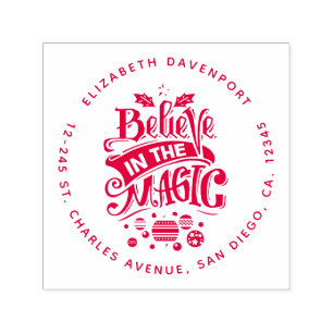 Tampon Auto-encreur Le Typographe du Magic Christmas