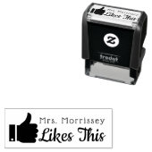 Tampon Auto-encreur Les Enseignants Se Lance Comme Ça (En situation)