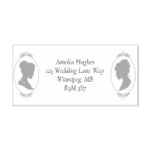 Tampon Auto-encreur Lesbiennes Mariées Regency Rose Roses (Design)