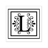 Tampon Auto-encreur Letter L monogram (Design)