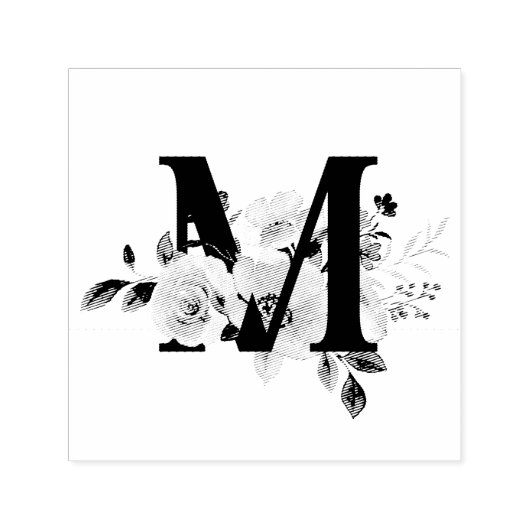 Tampon Auto-encreur Lettre M (Design)