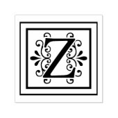 Tampon Auto-encreur Lettre Z Monogramme (Design)