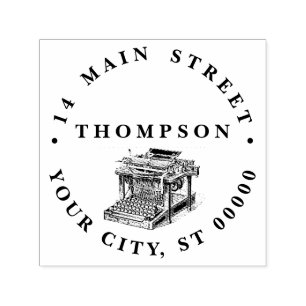 Tampon Auto-encreur Lithographe vintage