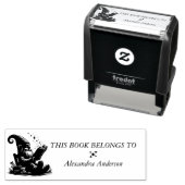 Tampon Auto-encreur Livre de lecture Gnome Enseignant Bolover (En situation)