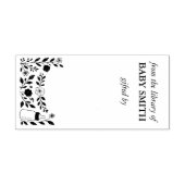 Tampon Auto-encreur Livres pour bébé | Première bibliothèque de garde  (Design)