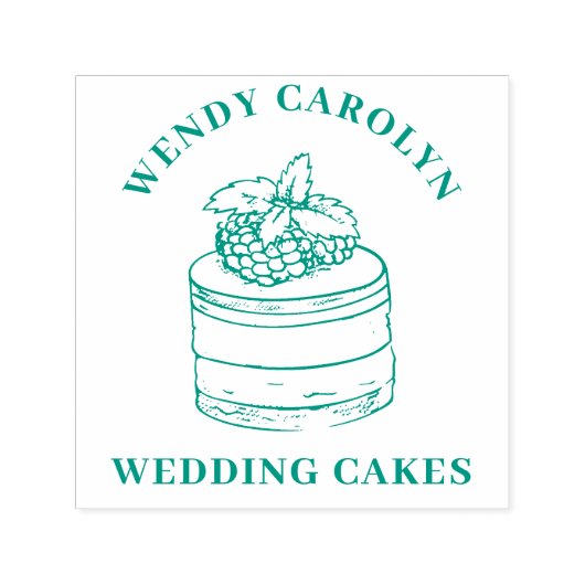 Tampon Auto-encreur Logo de boulangerie personnalisée (Design)