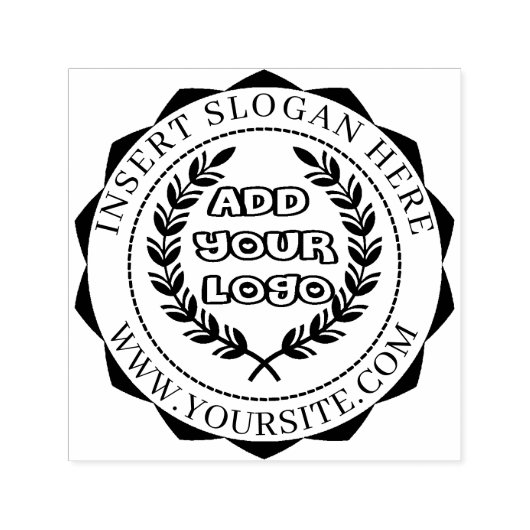 Tampon Auto-encreur Logo d'entreprise personnalisé (Design)