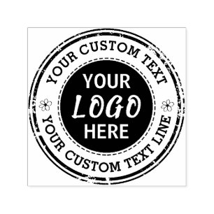 Tampon Auto-encreur Logo d'entreprise personnalisé