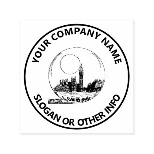 Tampon Auto-encreur Logo d'entreprise personnalisé Londres