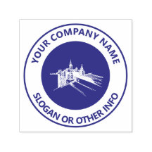 Logo d'entreprise personnalisé Ville Violet