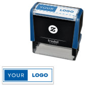 Tampon Auto-encreur Logo personnalisé (En situation)