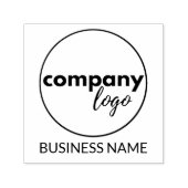 TAMPON AUTO-ENCREUR LOGO PROFESSIONNEL D'AFFAIRES NOM MARQUE PROMOTION (Design)