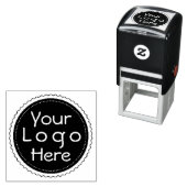 Tampon Auto-encreur Logo professionnel personnalisé (En situation)