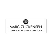 Tampon Auto-encreur Logo professionnel personnalisé (Design)