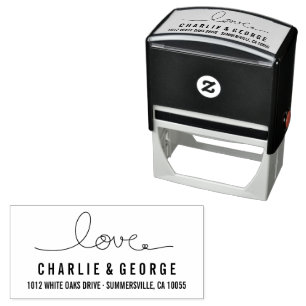 Tampon Auto-encreur Loopy Loopy Loopy String Mariage moderne