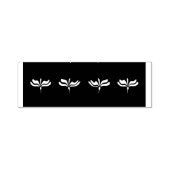 Tampon Auto-encreur Lotus Flower Concevez votre propre (Design)