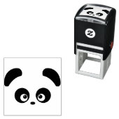 Tampon Auto-encreur Love Panda® (En situation)