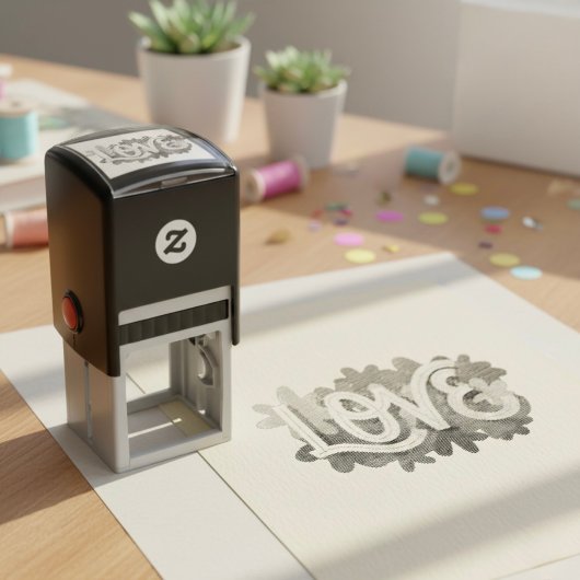 Tampon Auto-encreur LOVE Self-inking Stamp