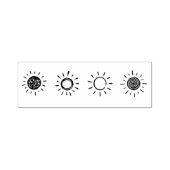 Tampon Auto-encreur Lumière solaire (Design)