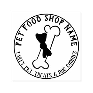 Tampon Auto-encreur Magasin de friandises pour chats et chiens Boulang