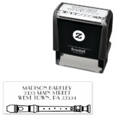 Tampon Auto-encreur Magasin Musique Teacher Musique Musique Groupe (En situation)