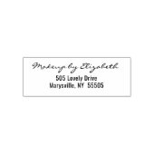 Tampon Auto-encreur Makeup By Script Name Address (Design)