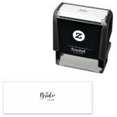 Tampon Auto-encreur Mariage 2025 Annonce de mariage de printemps de la (En situation)