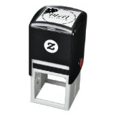 Tampon Auto-encreur Mariage Logo Branche Verdure Floral Wreath Bunch (Produit)