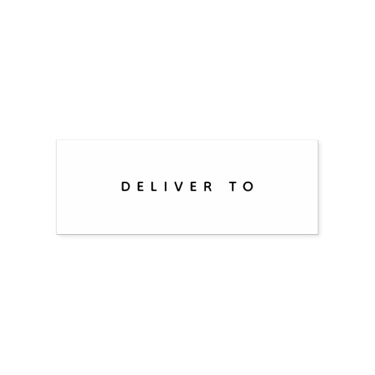 Tampon Auto-encreur Mariage moderne chic livrer à (Design)