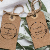 Tampon Auto-encreur Mariage Monogram M. et Mme Round Personnalisé