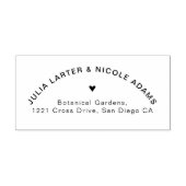 Tampon Auto-encreur Mariage Motif classique complexe de géométrie vint (Design)