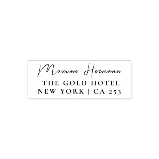 TAMPON AUTO-ENCREUR  MARIAGE PRO NAME (Design)