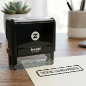 Tampon Auto-encreur Marque simple d'entreprise du logo