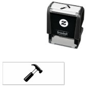 Tampon Auto-encreur Marteau (En situation)