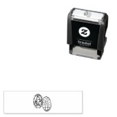 Tampon Auto-encreur Médaille miraculeuse (En situation)