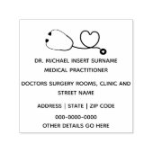 Tampon Auto-encreur Médecins Professionnels Médicales do-it-yourself s (Design)