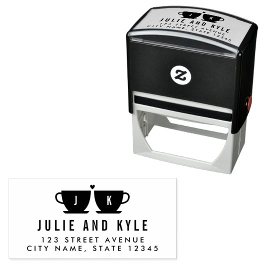 Tampon Auto-encreur Mélange parfait Timbre en caoutchouc personnalisé (En situation)