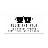 Tampon Auto-encreur Mélange parfait Timbre en caoutchouc personnalisé (Design)