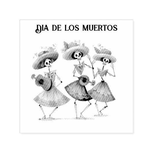 Tampon Auto-encreur Mélodie de Dancing Dead, coutume (Design)