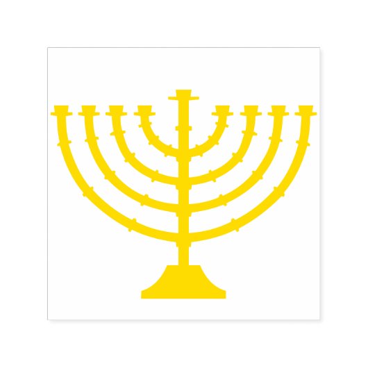 Tampon Auto-encreur Menorah (Design)