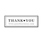 Tampon Auto-encreur Merci d'affaires moderne et élégant (Design)